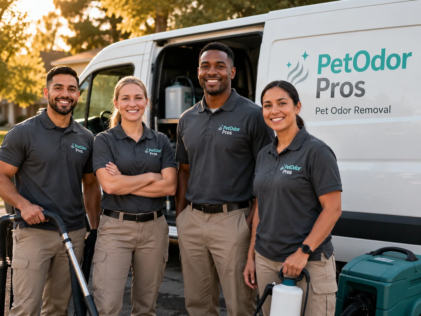 Pet Odor Removal team serving Bloomington, TX